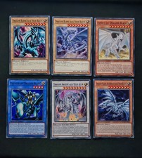 LOT DE CARTES DRAGON BLANC AUX