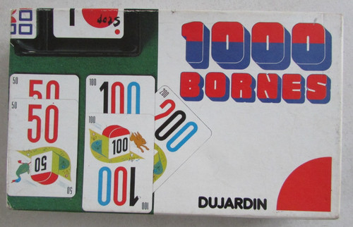 Jeu société 1000 mille - jeu, de