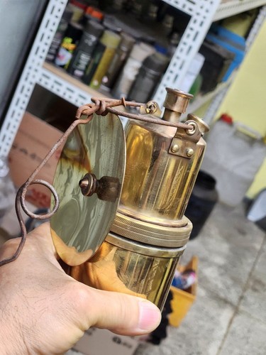 Lampe carbure vintage des - vintage,