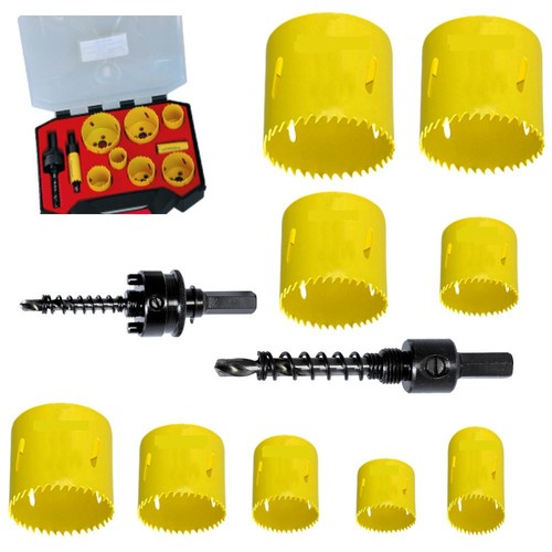 Kit scies trépan pièces - scies, 11