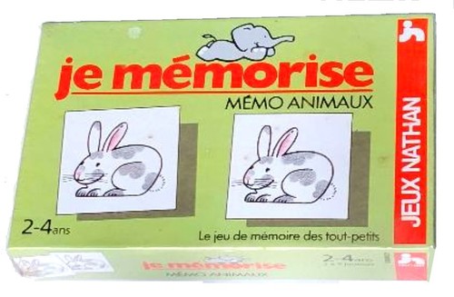 Jeu mémoire des - de,