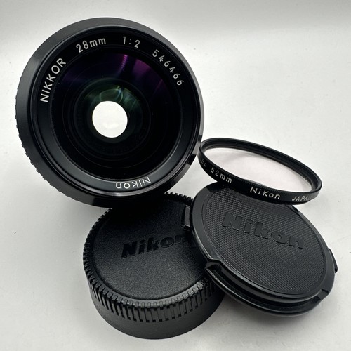 Vintage nikon nikkor 28mm - 28mm, f2