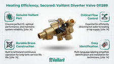 Vaillant Diverter Valve 011289