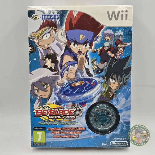 Beyblade metal fusion - fusion, wii