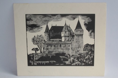 Gravure sur bois ernest - gravure,