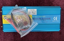 Convertisseur de tension 4000W / 8000W - Pur sinus - Neuf