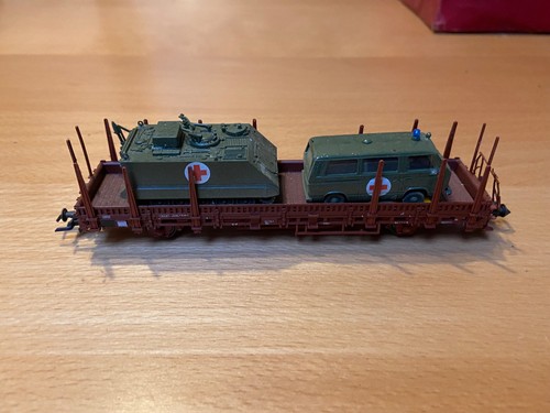 Roco minitanks wagon plat - minitanks,