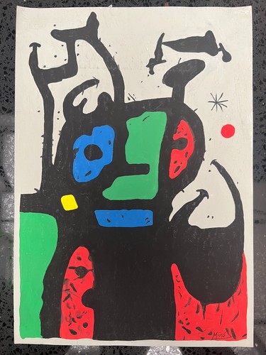Joan miro dessin - main),