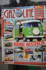 GAZOLINE N°214 KOMBI WESTFALIA / R18 BREAK 4X4 / SIMCA RANCHO / MEHARI 4X4 / 600
