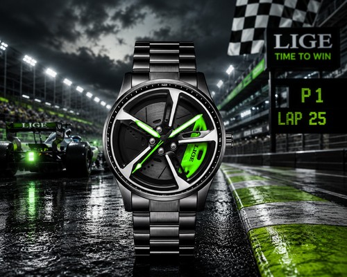 Car wheel rim watch for - rim,