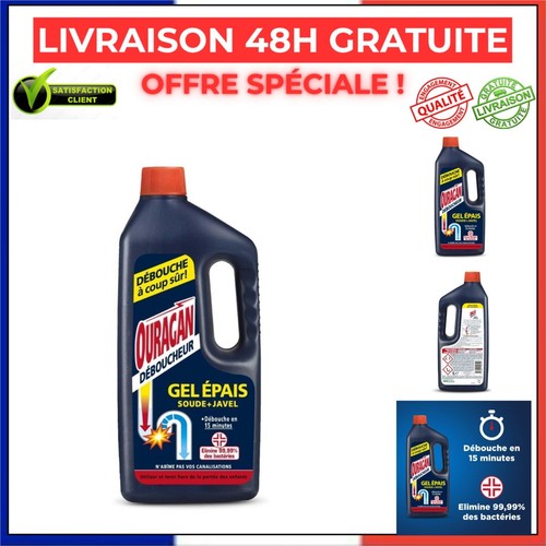 Déboucheur gel ouragan l - gel,