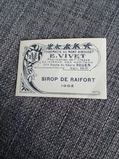 Ancienne Etiquette Pharmacie
