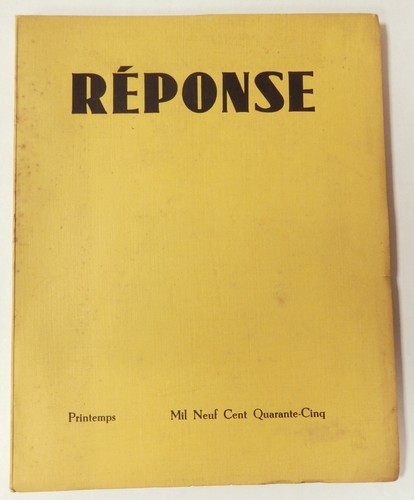 Réponse cahiers poésie - cahiers,