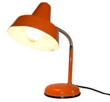 LAMPE COCOTTE VINTAGE ORANGE