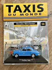 Mercedes 180D Ponton Taxi Du Monde 56 Et Brochure