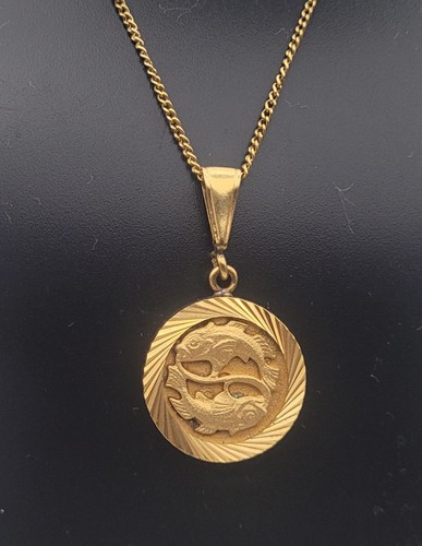 Pendentif zodiaque poissons - pendentif,