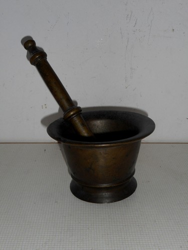 Mortier son pilon anciens - pilon,