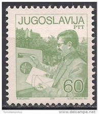 Yougoslavie 1987 PTT Courrier