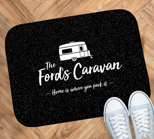 Personnalisé caravane tapis - personnalisé,