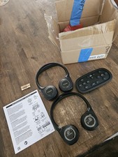 2015 2020 CADILLAC ESCALADE REAR ENTERTAINMENT SYSTEM OEM HEADPHONES & REMOTE