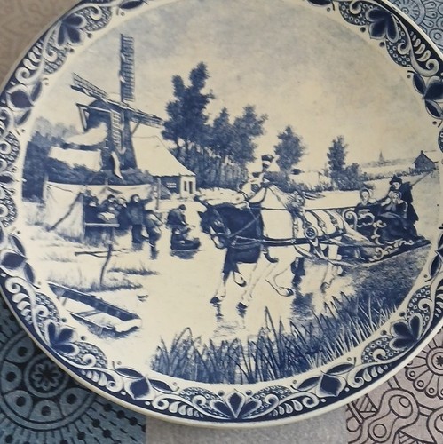 Vizy assiette delfts blauw - vizy,