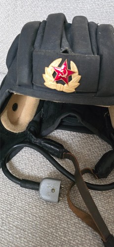 Casque tankiste soviétique - de,