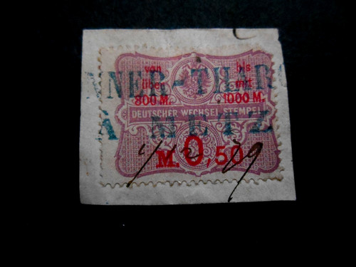 Timbre fiscal vieille - timbre,