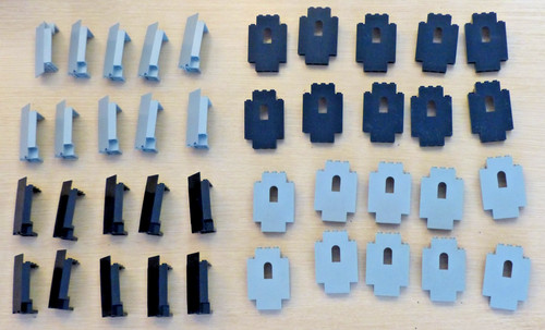 Lego castle lot murs - -,