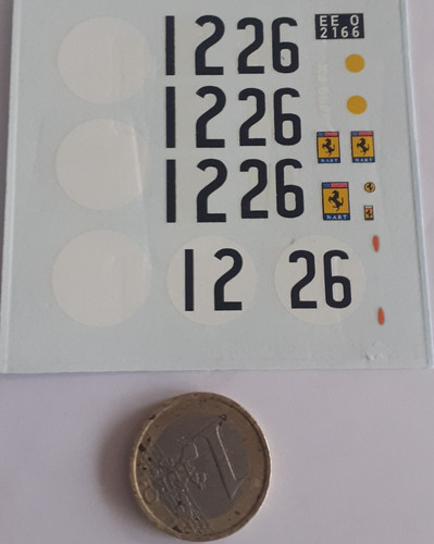 Decalcomanie decals rond - decalcomanie, 1/32