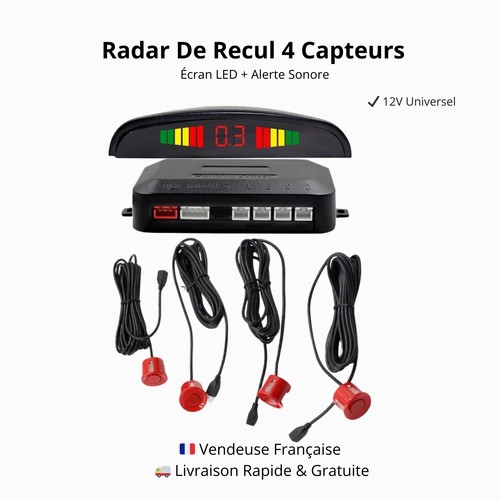 Kit radar recul voiture - radar, 4