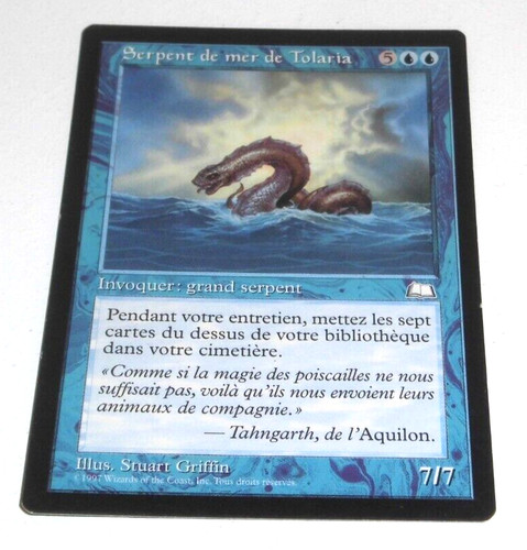Mtg serpent mer tolaria - mtg,