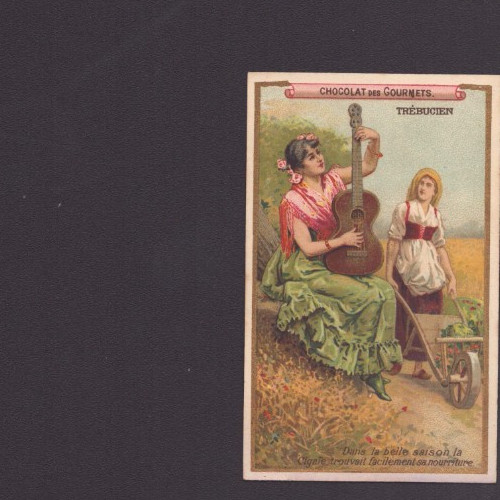 Image chromo chocolat - chromo, des
