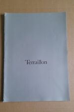 Vintage catalogue TERRAILLON (pése personne, minuteurs...)