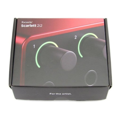 Focusrite scarlett 2i2 4th - scarlett,