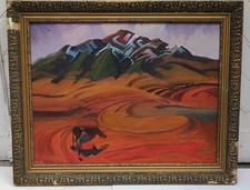 Mont Ararat - Tableau ancien -