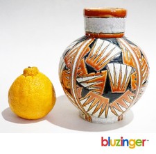 Antique Belgian Art Deco Vase