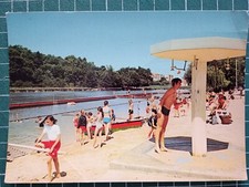 XH1132 CP circa 1977 Meaux - the beach - showers - animated