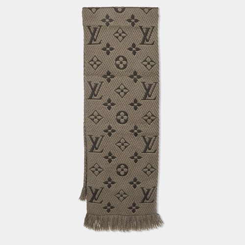 écharpe louis vuitton - vuitton, marron