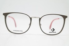 Lunettes CONVERSE VCO 066 Argent Oval Cadre De Lunettes Neuf