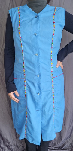 Nylon dederon smock - nylon,