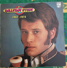 Vinyles Disques 2 x 33 Tours Johnny Hallyday " HALLYDAY STORY 1967 - 1973 " ..