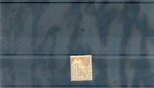 FRENCH COLONIES Sc 55(YT 55)*F-VF HR 1881 30c BROWN $90