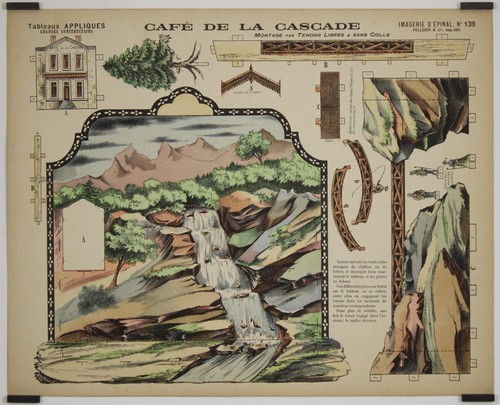Café cascade circa 1920 - café,