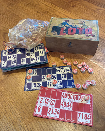 Ancien jeu loto - de,
