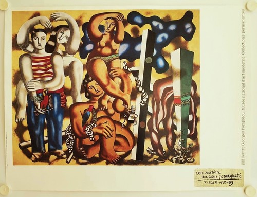 Affiche fernand leger - affiche,