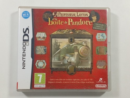 Professeur layton boite - layton,