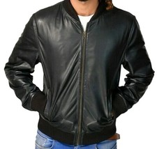Blouson bombardier noir pour