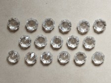 Lot de 17 pampilles de lustre