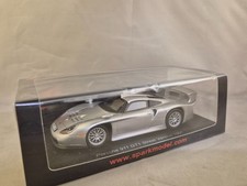SPARK S5994 PORSCHE 911 GT1 Street Version 1997  Argent 1/43