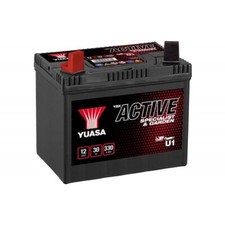 Batterie Tracteur tondeuse Yuasa U112v 30ah  270A 187x127x181mm